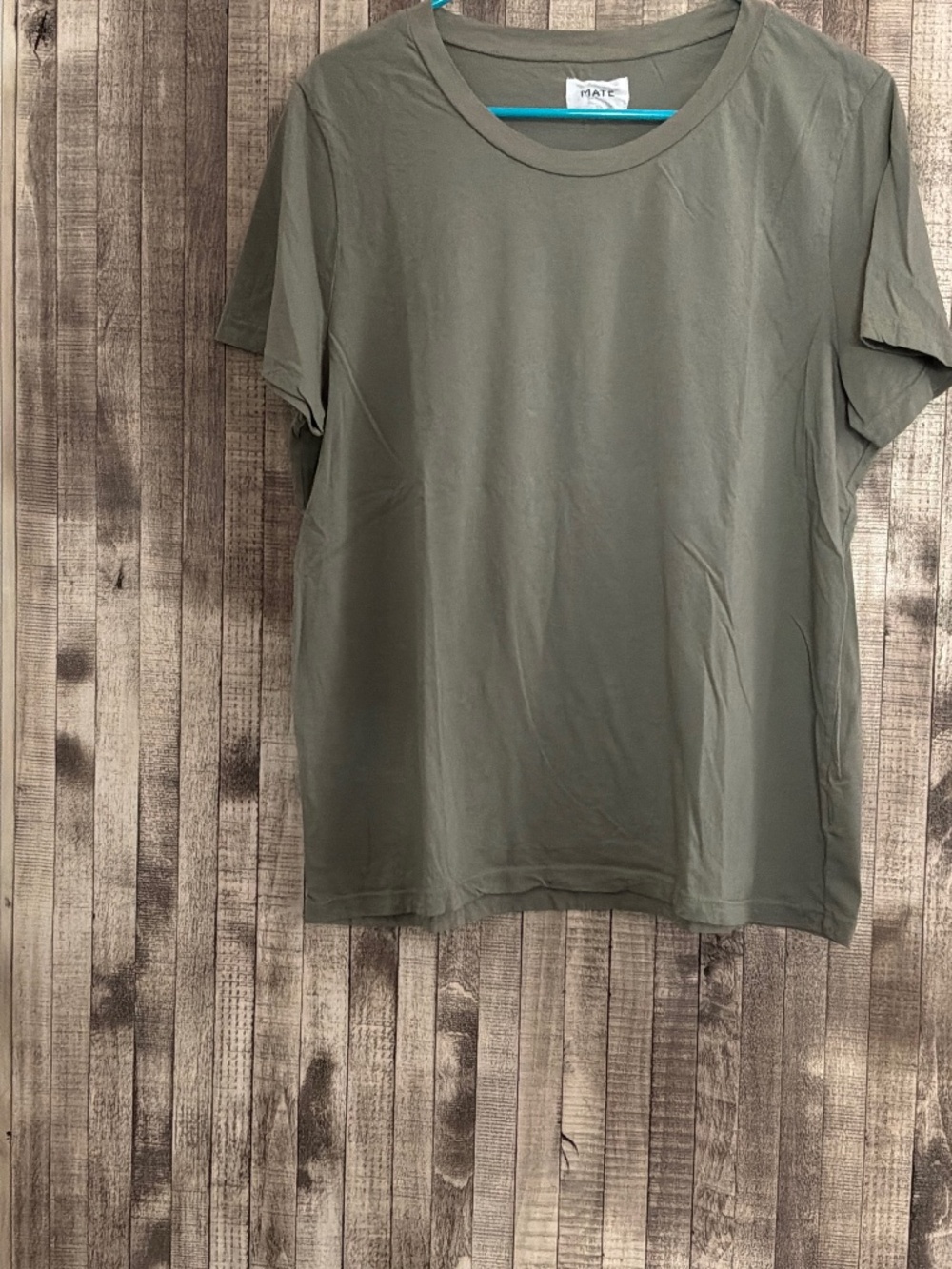 MATE THE LABEL ORGANIC COTTON CLASSIC TEE/NWOT